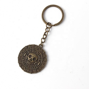 2024 Popular minimalista en blanco de alta calidad llavero portátil se puede personalizar patrón Logo Metal llavero - Product Image 6