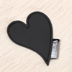 <span class=keywords><strong>Bonnet</strong></span> de sommeil tricoté de couleur unie Wrap Heart Patch Baggy Slouchy Beanie Hat Soft Common Fabric Chemo Dwarf Scarf - Product Image 2