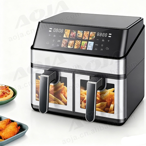 Automatic Professional <strong>Big</strong> Color Screen High Quality Household Large Capacity Family Double Basket Air Fryer for Restaurant Home - Product Image 2