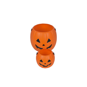 De Long Z357 Nuovo Secchio a Forma di Zucca Portatile, Accessorio per Cosplay, Decorazione e Regalo di <span class=keywords><strong>Halloween</strong></span> per Bambini, per Interni e Vetrine di Centri Commerciali - Product Image 6