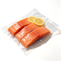 Sac en rouleau sous vide en plastique LDPE pour aliments pour bébés, gelée, nouilles, aliments pour animaux, chewing-gum, chips de pommes de terre, sushis, lait, scellable à la chaleur