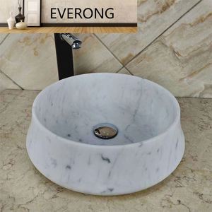 Milas อ่างล้างหน้าหินอ่อนสีขาวม่วงอ่างล้างมือทรงสี่เหลี่ยมหรูหรา - Product Image 4