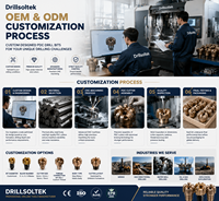 Производитель профессиональных долот PDC Drillsoltek, Китай, услуги OEM и ODM