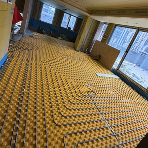 Система водяного напольного отопления, теплоизоляционная плита для пола, грибовидная плита, труба для теплого пола с креплением без гвоздей - Product Image 5