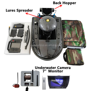 Silence mer pêche Baitboat RC appât <span class=keywords><strong>bateau</strong></span> avec leurres épandeur Sonar GPS caméra sous-marine <span class=keywords><strong>7</strong></span> "moniteur pour les pêcheurs professionnels - Product Image 5