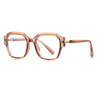 MS LS251 Lunettes carrées tendance, monture intégrale TR90, pour femme, anti-lumière bleue, verres optiques, pour visage ovale, 2026