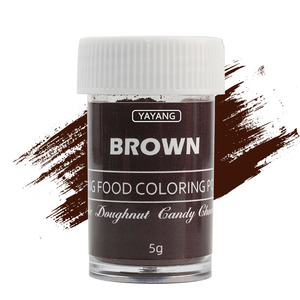 OEM 30 색 지용성 안료 분말 초콜릿 음료 및 베이커리 장식용 병에 식용 색소 세트 - Product Image 5