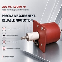 Transformateur de courant LDC-10 / LDC(D)-10 CT 10kV-12kV 600A-1500A Classe de mesure 0.5 Protection de classe B