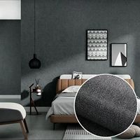 Panneau mural en tissu de charbon de bambou moderne, imperméable, en PVC, pour la décoration intérieure des hôtels et des salles de sport, panneau mural flexible