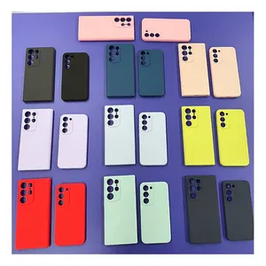 Shockproof Silicone Cover Case For Samsung Galaxy S21 S22 S23 Ultra 5G A13 A53 A52 A33 5G A32 A22 A12 A53 A73