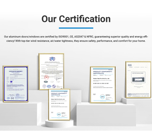 Ventanas combinadas UPVC Puertas y ventanas de <span class=keywords><strong>PVC</strong></span> de alta calidad Secciones de perfil de vidrio doble Ventanas abatibles y toldos - Product Image 5