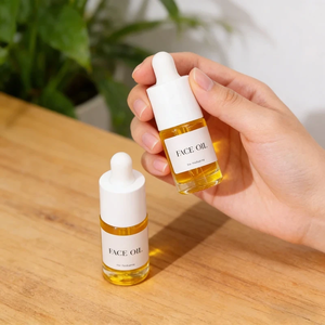 20ml <b>30ml</b> Transparent Cylindrical Glass <b>Bottles</b> for Essential Oil Facial Serum and Skin Care Cosmetic Packaging - Product Image 3