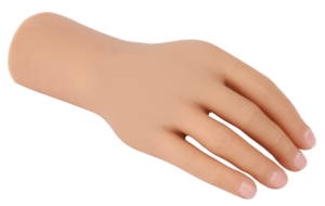 Gants en silicone allongés les plus réalistes esthétiquement agréables Protecteurs Prothétique Main Coude Articulation Équipement de rééducation - Product Image 4