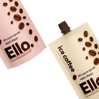 Pochette à bec verseur entièrement personnalisable 100ml 150ml 200ml pour emballage liquide, avec bec central pour boissons