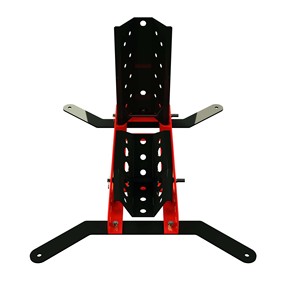 Support de réparation de moto, support de stationnement pour moto, support de moto, avec étagère de rangement pour roues avant et arrière - Product Image 3