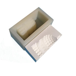 Panteón cemento estantería molde yeso aromaterapia edificio estante <span class=keywords><strong>libro</strong></span> pila pantalla cúpula decoración silicona molde - Product Image 5