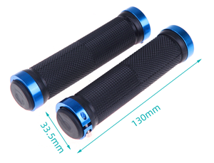 Poignées de guidon de <span class=keywords><strong>vélo</strong></span> verrouillables 10001, pour <span class=keywords><strong>vélo</strong></span> de route pliable, VTT, couvre-guidon durable et facile à installer - Product Image 3