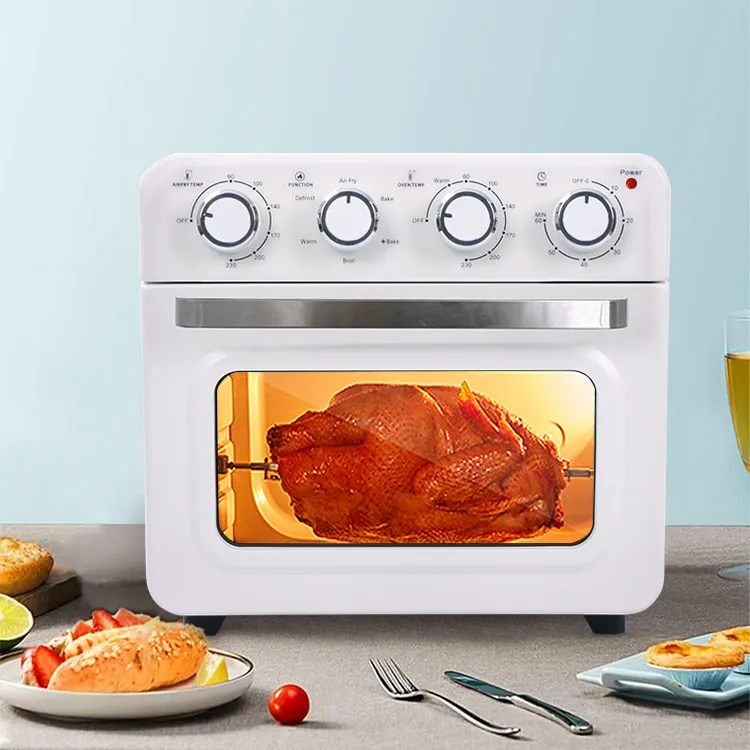 Tuya thông minh lớn Nồi chiên không khí Lò nướng với Rotisserie