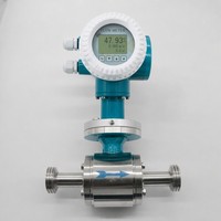 Compteur de débit électromagnétique intégré à économie d'énergie, sans obstruction, numérique, pour système de refroidissement de centrale électrique, OEM