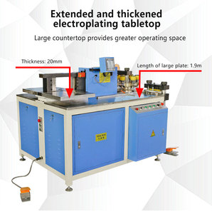 Neue Technologie hydraulische 3-In-1 Durchgangsmaschine Durchgangsmaschine für Kupfer-Aluminium-Stäbchen - Product Image 2