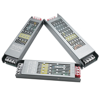Adaptateur secteur AC/DC 12V 24V fin et mince en gros, 60W 100W 120W 150W 200W 300W 400W, alimentation à découpage pour éclairage LED