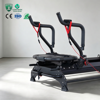 Machine de Pilates Reformer en alliage d'aluminium avec rail allongé – Équipement commercial d'entraînement physique