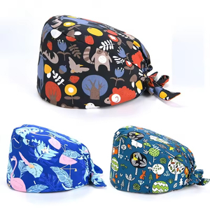 Venta al por mayor ajustable enfermera médico sombrero mascota <span class=keywords><strong>veterinario</strong></span> dentista trabajo sombrero Hospital clínica hombres mujeres enfermera médico Scrubs Dental sombrero - Product Image 4