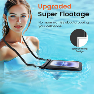 IPX8 Double <strong>Bag</strong> Foam <strong>Floating</strong> <strong>Waterproof</strong> Cellphone Case Travel Essentials Cell Phone <strong>Waterproof</strong> <strong>Bag</strong> for All Models - Product Image 2