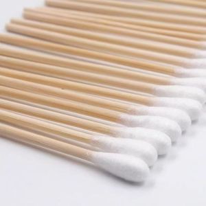 Coton-tiges médicaux Haishi Hainuo 8 cm, à tête unique, stérilisés, jetables, pour usage médical - Product Image 1