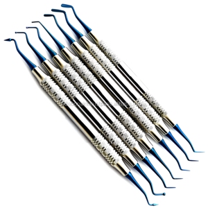 Instruments de restauration dentaire en composite, ensemble de 6 pièces pour la restauration des dents, instruments chirurgicaux dentaires, fournisseur en gros - Product Image 4