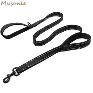 Guinzaglio per Cani di Taglia Grande Resistente, 1,8 m, Bicolore Riflettente con 2 Impugnature Imbottite - Product Image 3