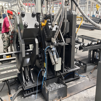Ligne de production industrielle de poinçonnage, marquage et cisaillement d'angles en acier – Machine de traitement d'angles en acier pour usine de structures métalliques