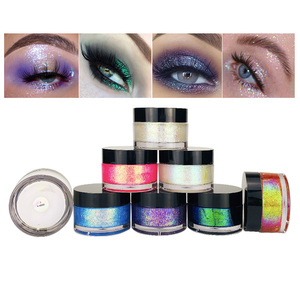 Venta Caliente al por Mayor de Sombra de Ojos en Polvo con Brillo Camaleónico de Alta Pigmentación, Resistente al Agua, Etiqueta Privada Personalizada, Gel de Sombra de Ojos de Larga Duración - Product Image 4