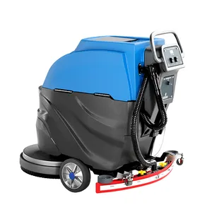 İyi fiyat supSBN-580 yıkama makinesi endüstriyel zemin temizleyici çok fonksiyonlu zemin fırça makinesi el itme zemin scrubber