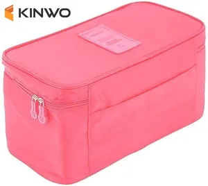 Wholesale Travel Underwear Bra Storage Multi-Functional Sock Organizer Case Drawer Dividers Closet Organizer Custom Cosmetic Bag