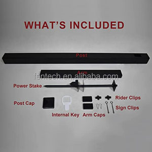 Letrero de Vinilo para Exteriores Fentech de 36x72 Pulgadas, Color Negro, para Jardín - Product Image 5