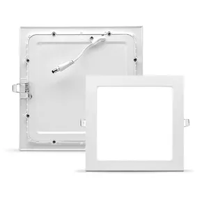 Emc Ce Enkele Cct 6000K Daglicht Ip44 Waterdichte Ultra Dunne Vierkante Ingebed Led Panel Licht