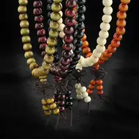 9 estilos 6mm natural sândalo budista, oração de madeira buda, nó de contas, ébano preto, unissex, homens pulseiras e braceletes para mulheres