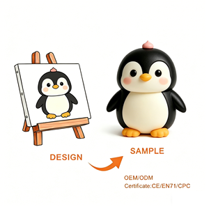 Figurine d'action en PVC personnalisée, toute nouvelle, poussin fraise rouge, jouet de collection 3D en forme d'animal de dessin animé, boîte mystère, jouet en PVC personnalisé - Product Image 3