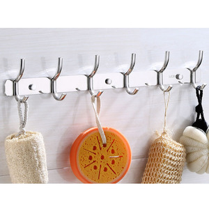 <strong>Wall</strong> Mounted Stainless Steel 304 Towel Double Hooks <strong>Rails</strong> <strong>Wall</strong> Hook Cloth Coat Metal Hanger <strong>Clothes</strong> Hooks for Hanging <strong>Clothes</strong> - Product Image 4