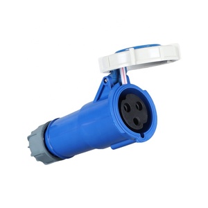 IP67 công nghiệp không thấm nước kết nối 32A 3 pin Twist Khóa AC220V di động công nghiệp nữ ổ cắm 2P + t 32A - Product Image 4