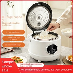 2026 Hot Trending Digital Low Sugar 3L Non-Stick Coating Square Design Rice <b>Cooker</b> <b>Pressure</b> <b>Cooker</b> for Household Measuring Cup - Product Image 2