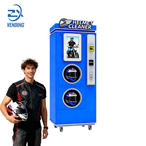 Customized Automatic Dry Cleaning Vending Machine for Motorcycle Helmets <strong>Shoes</strong> Accepting Credit Cards Coins QR Code Payments - Product Image 3