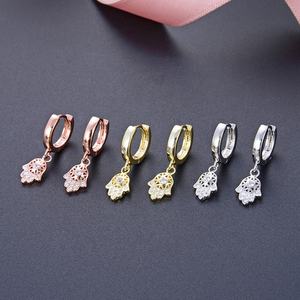 Colección <span class=keywords><strong>POLIVA</strong></span> 2025, Pendientes de Aro de Plata de Ley 925 con Baño de Oro Vintage, Estilo Moderno para Bodas y Fiestas de Mujeres - Product Image 2