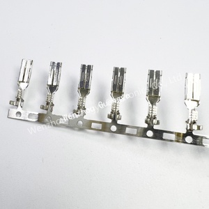 2.8 4.8 6.3mm in ottone giuntura Faston filo connettore elettrico terminali a crimpare a testa rapida 250 serie 730680-3 categoria di prodotto - Product Image 6