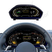 Tableau de bord LCD 12.3 ''pour BMW série 3 2013-2020 voiture LCD tableau de bord intelligent tableau de bord compteur de vitesse tableau d'affichage de la vitesse du véhicule