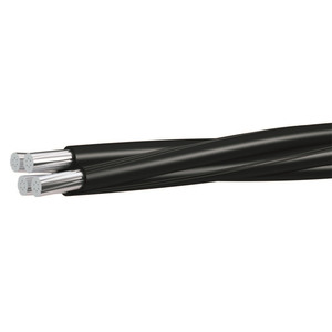 Cable de Aluminio ABC Al XLPE 0.6 1 kV, Paquete Ensamblado, Sistemas de Baja Tensión Aéreos, Instalación Frontal de Viviendas, Redes de Estiramiento - Product Image 1