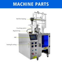 Machine de comptage et d'emballage pour bonbons gélifiés doux et sucrés, noix, sachets en plastique et petits sachets de snacks
