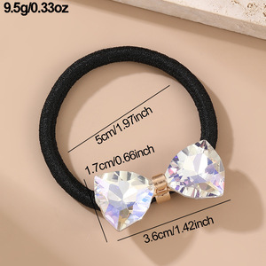 Diadema Francesa con Perlas y Flores, Accesorio para el Cabello con Banda Elástica de Alta Elasticidad para Mujer - Product Image 4