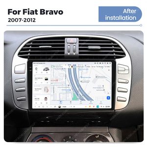 DUDUAUTO DUDU7 Android 13 Radio coche A7870 Navegación GPS Multimedia Reproductor de vídeo para <span class=keywords><strong>Fiat</strong></span> <span class=keywords><strong>Bravo</strong></span> 198 2 2007-2012 - Product Image 4